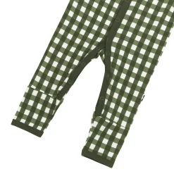 Discount Kyte Baby Romper in Gingham Fir