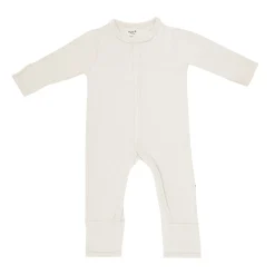 New Kyte Baby Romper in Oat