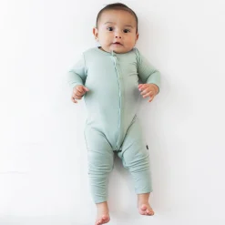 Best Kyte Baby Romper in Sage