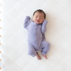 Hot Kyte Baby Romper in Taro