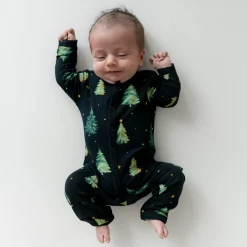 Clearance Kyte Baby Romper in Twinkle Tree