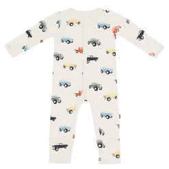 Best Kyte Baby Romper in Vintage Truck
