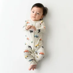 Best Kyte Baby Romper in Vintage Truck