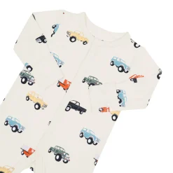 Best Kyte Baby Romper in Vintage Truck