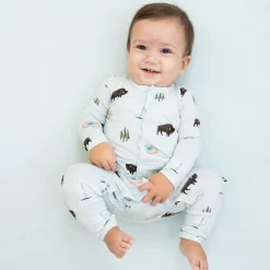 Hot Kyte Baby Romper in Yellowstone