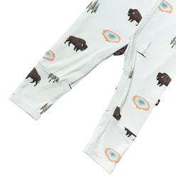 Hot Kyte Baby Romper in Yellowstone