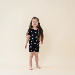 Sale Kyte Baby Short Sleeve Pajamas in Midnight Roar