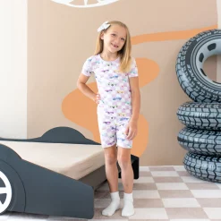 Best Kyte Baby Short Sleeve Pajamas in Sparkles and Speed