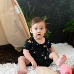 Online Kyte Baby Short Sleeve Pajamas in Under the Stars