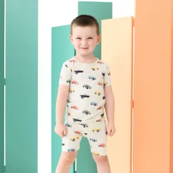 Best Kyte Baby Short Sleeve Pajamas in Vintage Truck