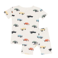 Best Kyte Baby Short Sleeve Pajamas in Vintage Truck