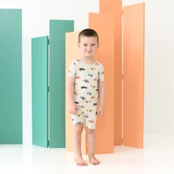 Best Kyte Baby Short Sleeve Pajamas in Vintage Truck