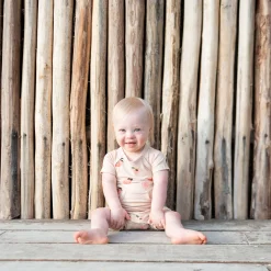 Online Kyte Baby Shortall in Peach
