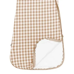 Hot Kyte Baby Sleep Bag in 2.5 Gingham Bisque