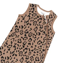 New Kyte Baby Sleep Bag in 1.0 Latte Leopard