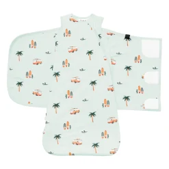 Clearance Kyte Baby Sleep Bag Swaddler in 1.0 Dew Surf