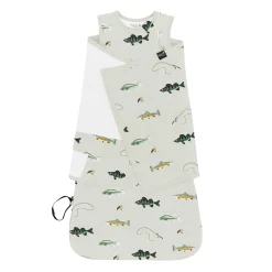 New Kyte Baby Sleep Bag Swaddler in 1.0 Fishing