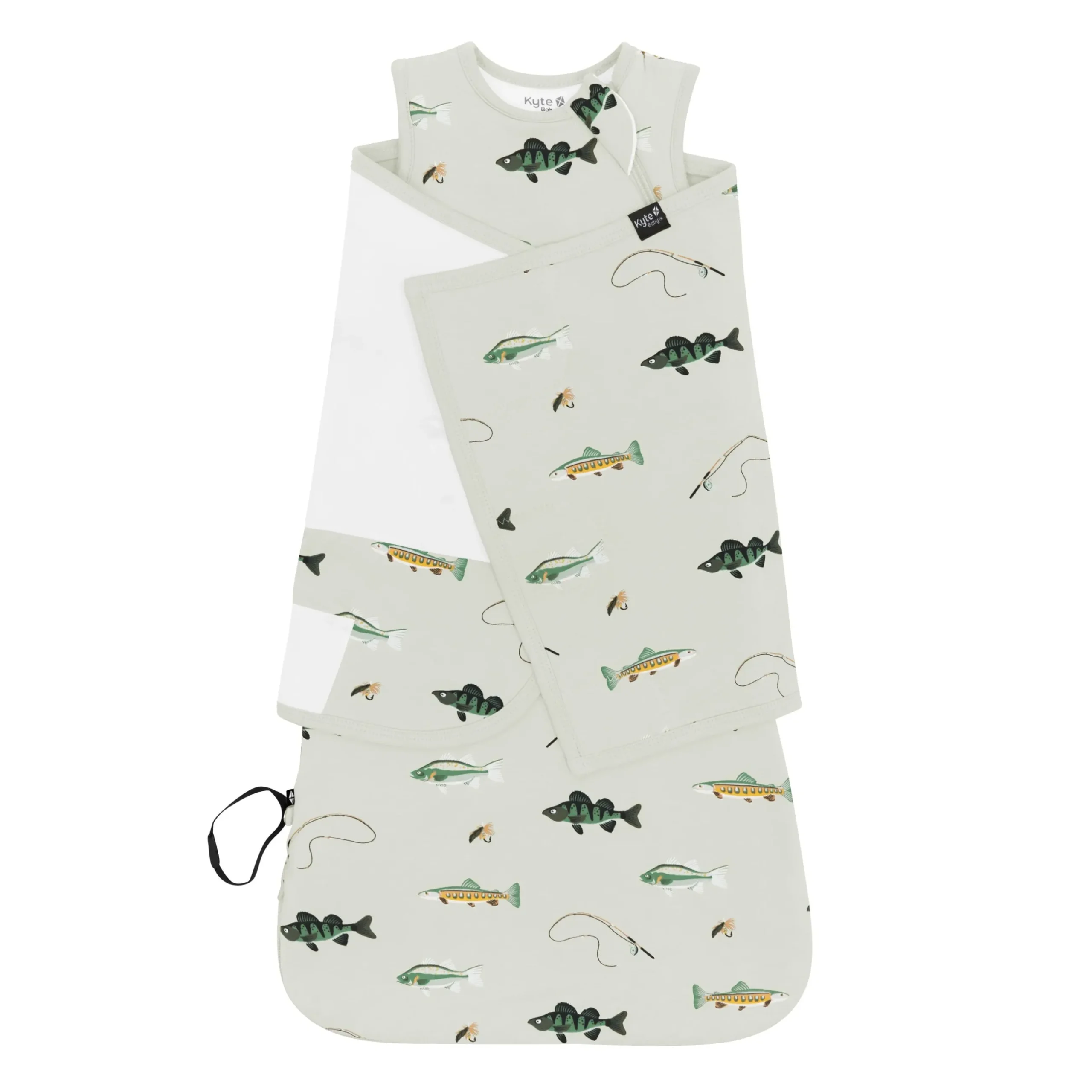 New Kyte Baby Sleep Bag Swaddler in 1.0 Fishing