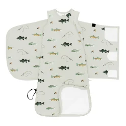New Kyte Baby Sleep Bag Swaddler in 1.0 Fishing