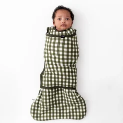 Online Kyte Baby Sleep Bag Swaddler in 1.0 Gingham Fir