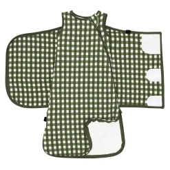 Online Kyte Baby Sleep Bag Swaddler in 1.0 Gingham Fir