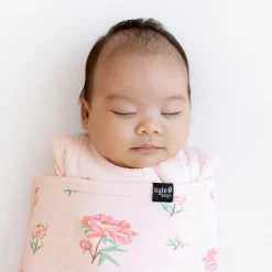 New Kyte Baby Sleep Bag Swaddler in Sakura Peony 1.0