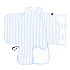 Kyte Baby Sleep Bag Swaddler in Small Mist Stripe 1.0