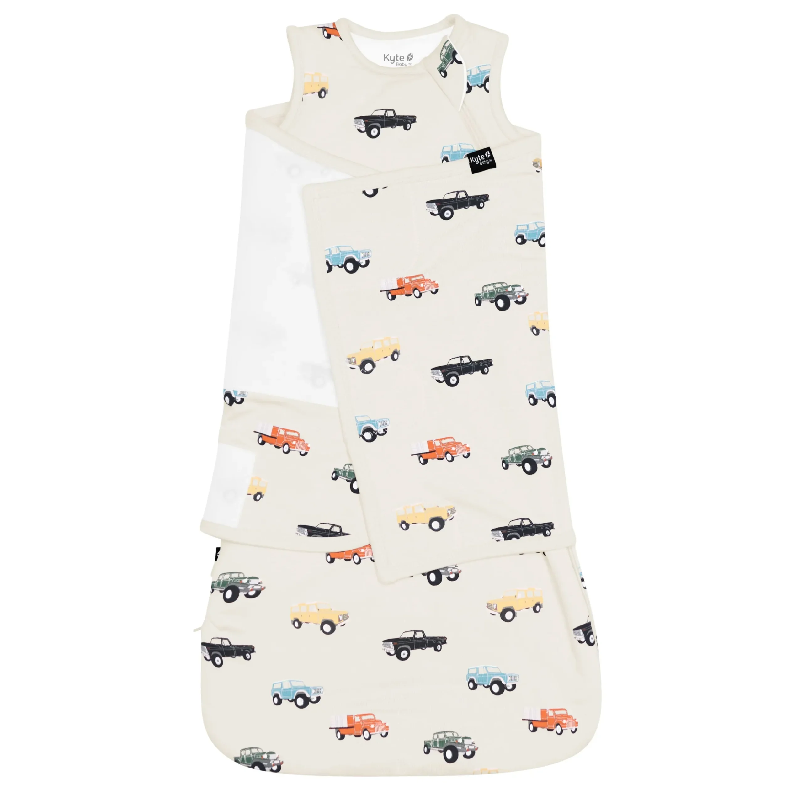 Hot Kyte Baby Sleep Bag Swaddler in 1.0 Vintage Truck