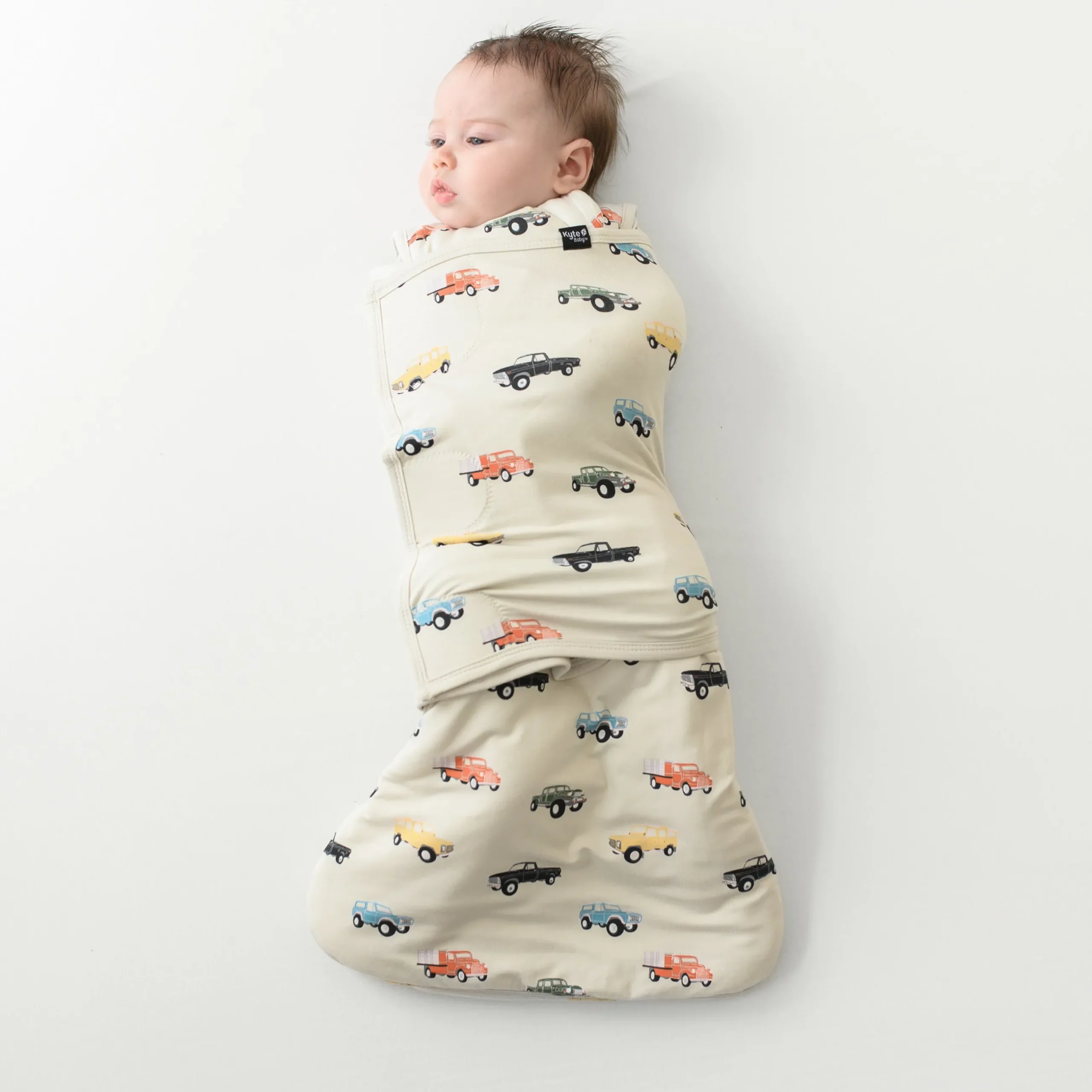 Hot Kyte Baby Sleep Bag Swaddler in 1.0 Vintage Truck