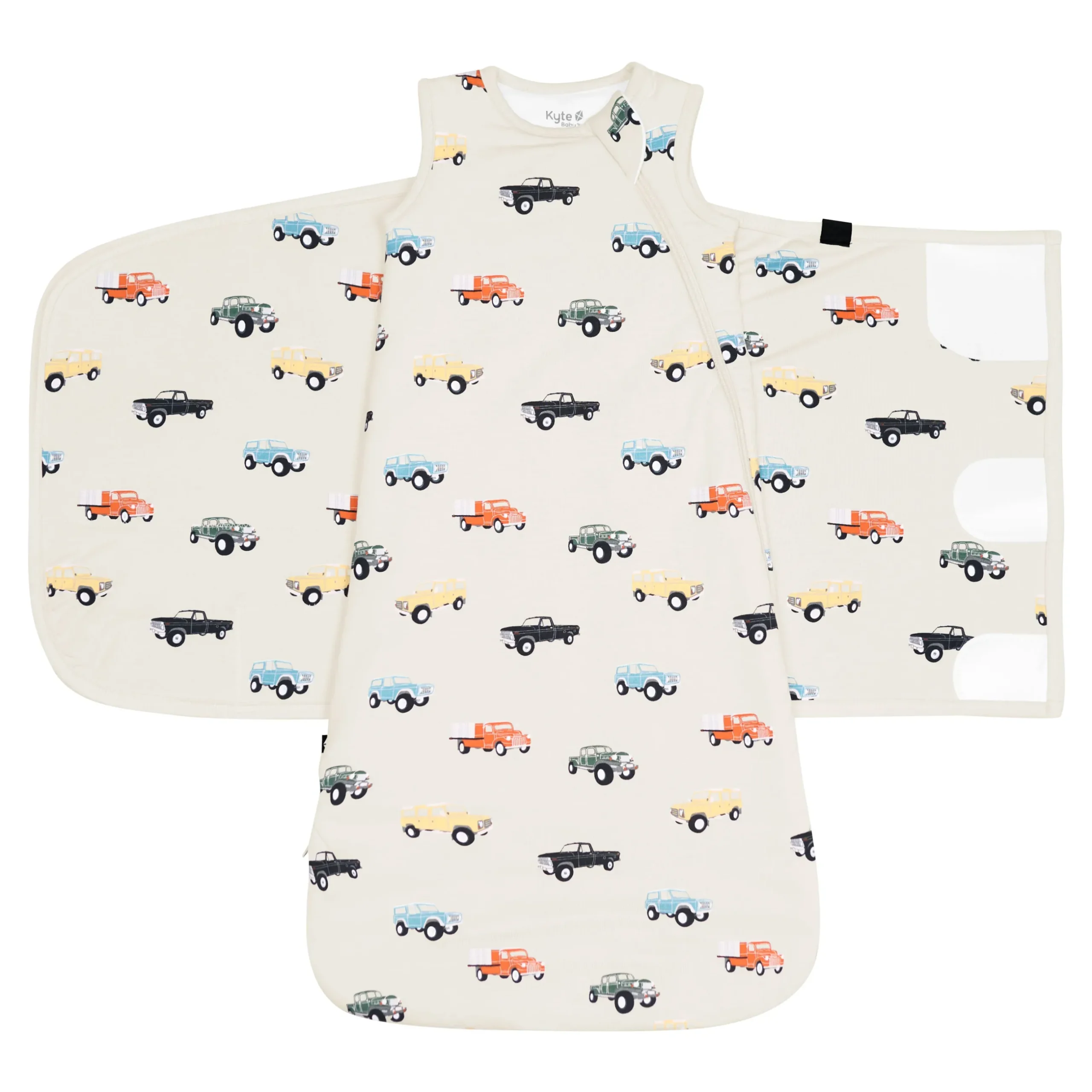 Hot Kyte Baby Sleep Bag Swaddler in 1.0 Vintage Truck