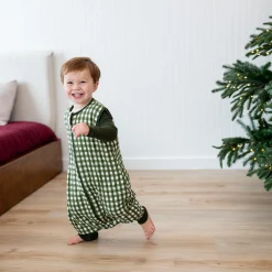 Sale Kyte Baby Sleep Bag Walker in 1.0 Gingham Fir