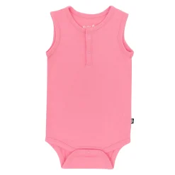 Discount Kyte Baby Sleeveless Bodysuit in Guava
