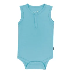 Hot Kyte Baby Sleeveless Bodysuit in Makai