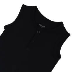 Hot Kyte Baby Sleeveless Bodysuit in Midnight