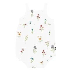 Outlet Kyte Baby Smocked Bubble Romper in Wildflower