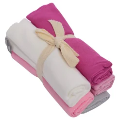 Kyte Baby Solid Washcloth Combo 5-Pack in Pastel Multi
