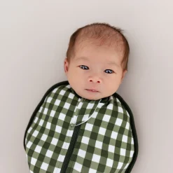 Discount Kyte Baby Swaddle Bag in 0.5 Gingham Fir