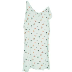 Hot Kyte Baby Swaddle Blanket in Dew Surf