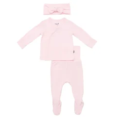 New Kyte Baby Take Me Home Set with Bow in Sakura