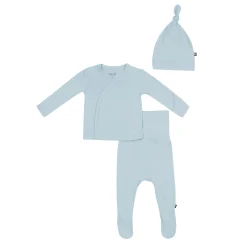 New Kyte Baby Take Me Home Set with Cap in Fog