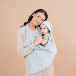 Kyte Baby Terry Apron Towel in Fog