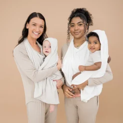 Kyte Baby Terry Apron Towel in Oat