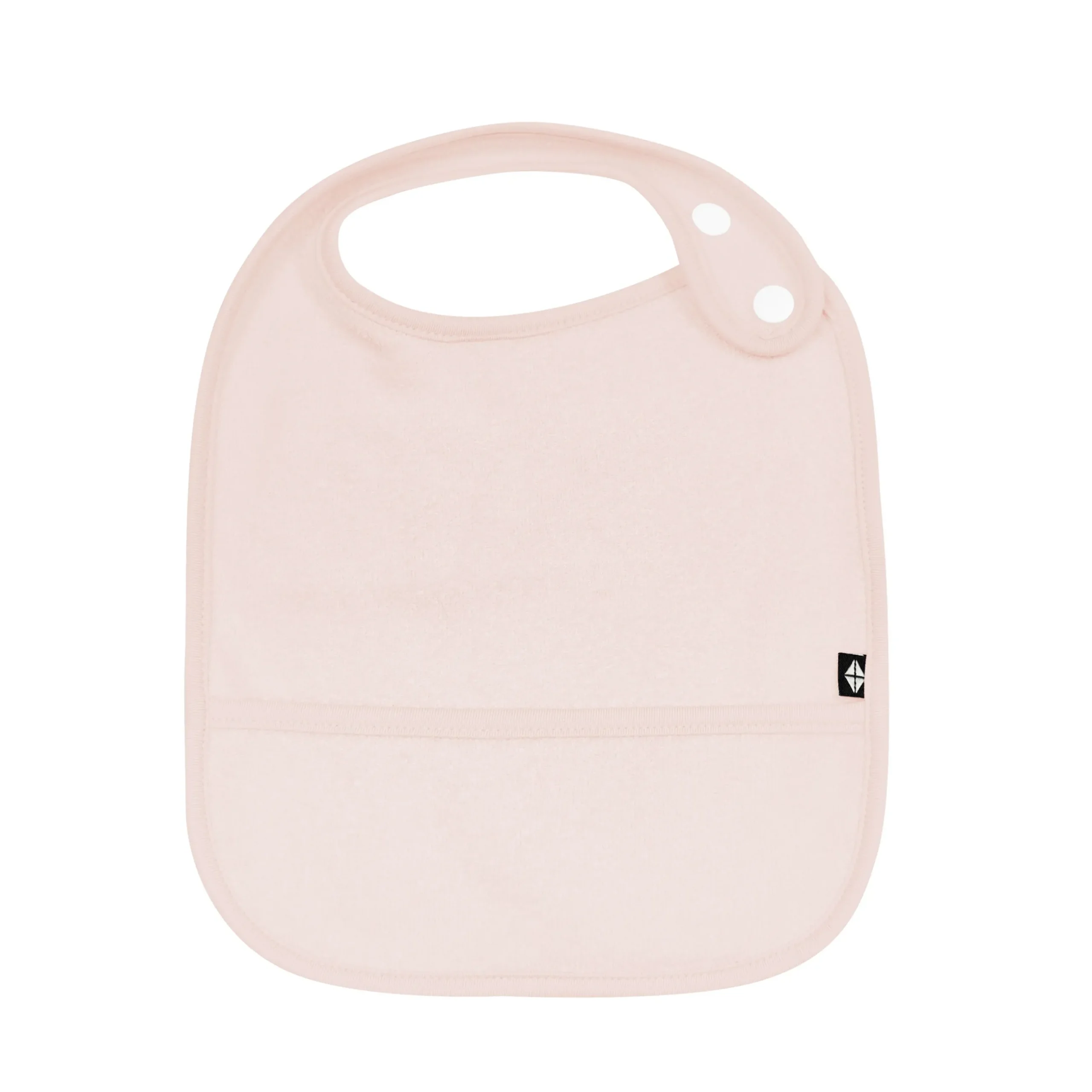 Outlet Kyte Baby Terry Pocket Bib in Blush