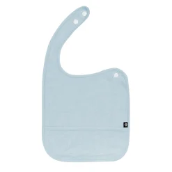 Discount Kyte Baby Terry Pocket Bib in Fog