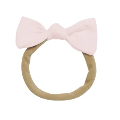 Kyte Baby Tiny Nylon Bow in Blush