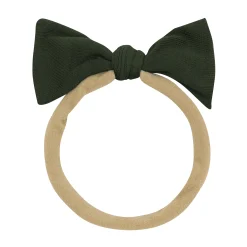 Online Kyte Baby Tiny Nylon Bow in Fir