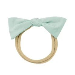 Online Kyte Baby Tiny Nylon Bow in Sage
