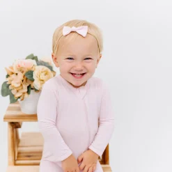 Hot Kyte Baby Tiny Nylon Bow in Sakura