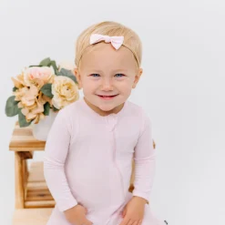 Hot Kyte Baby Tiny Nylon Bow in Sakura