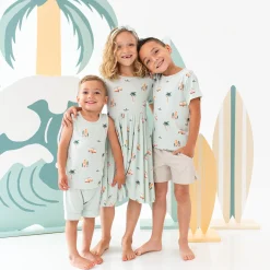 Discount Kyte Baby Toddler Basic Tee in Dew Surf
